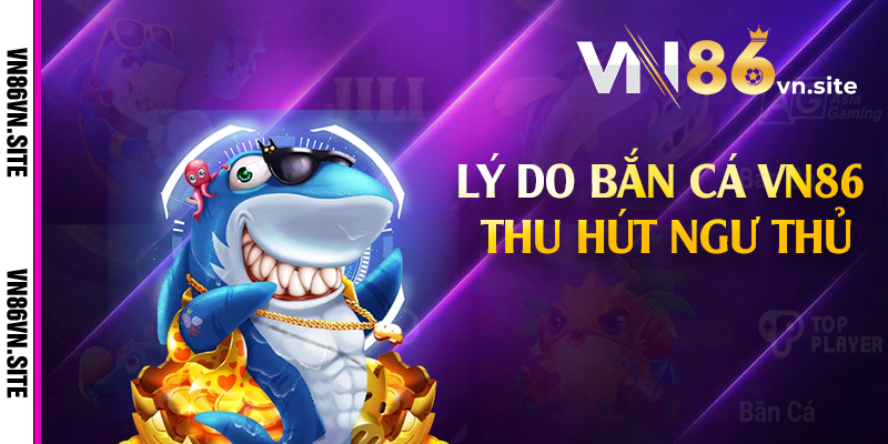 Lý do bắn cá VN86 thu hút ngư thủ